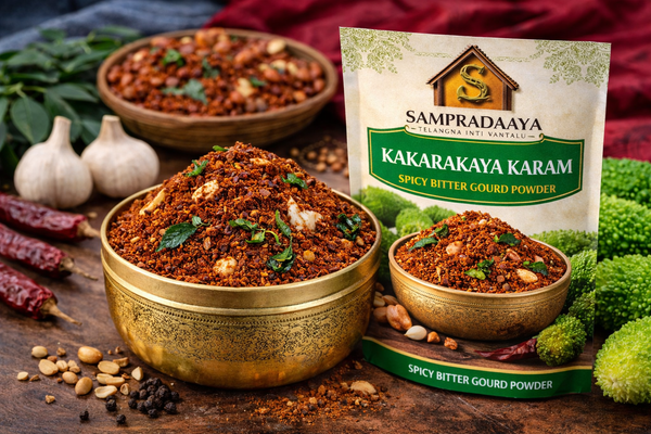 Kakarkaya Karam - Telangana Bitter Gourd Spice Powder