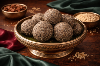 BlackGram Sunundalu - Traditional Telangana Protein-Rich Sweet Balls