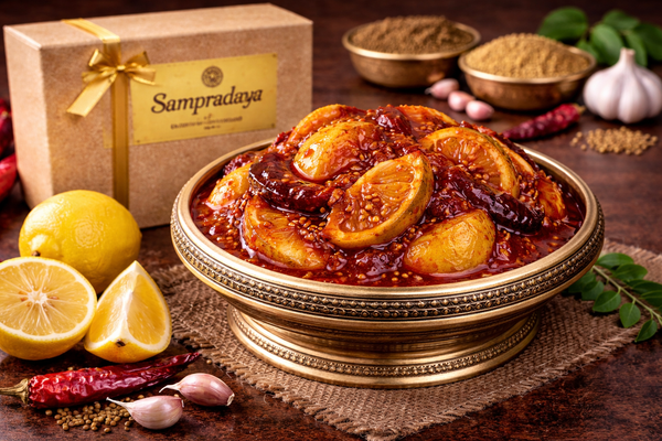 Lemon Pickle - Zesty Telangana Lemon Pickle