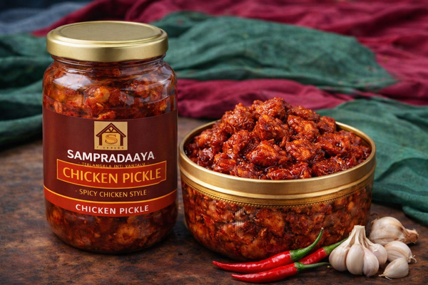 Chicken (Boneless) Pickle - Spicy Telangana Boneless Chicken Pickle