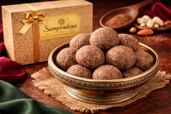 Flaxseed Laddu (Avisa Ginjalu) - Healthy Telangana Energy Balls